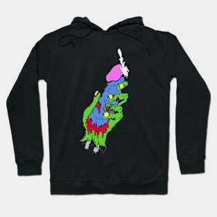 Severed Zombie Wiener Hoodie